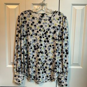 Ann Taylor floral printed blouse
